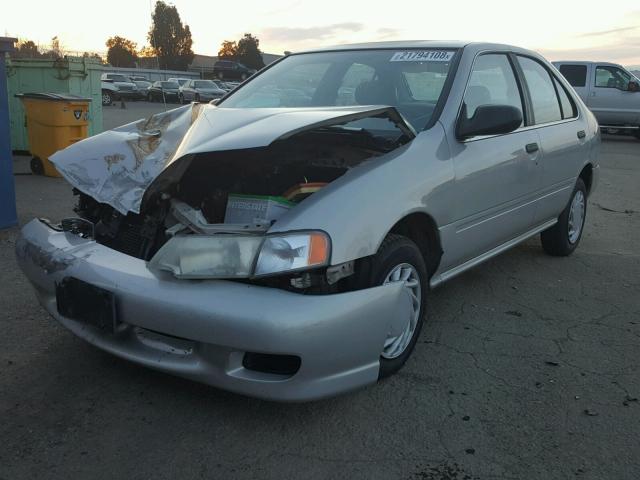 1N4AB41DXXC718192 - 1999 NISSAN SENTRA BAS SILVER photo 2