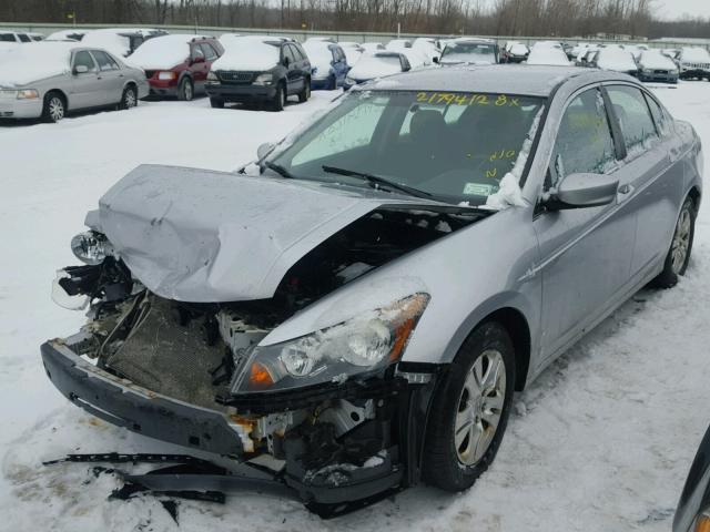 1HGCP26448A027370 - 2008 HONDA ACCORD LXP SILVER photo 2