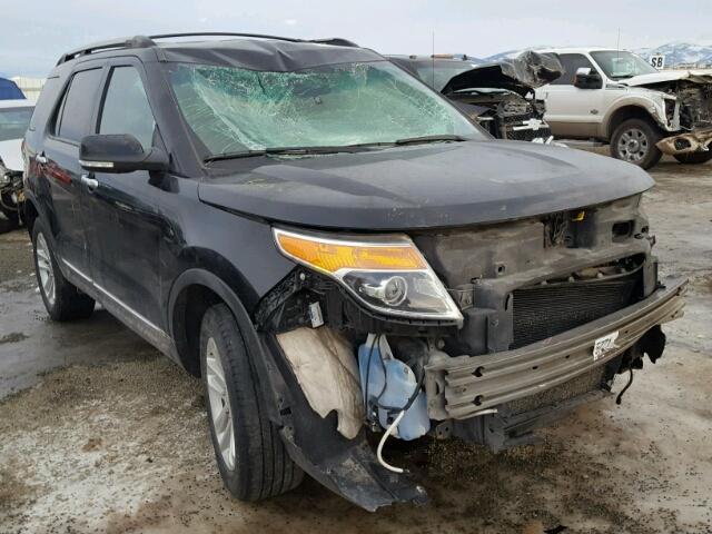 1FM5K8D84EGC48731 - 2014 FORD EXPLORER X BLACK photo 1