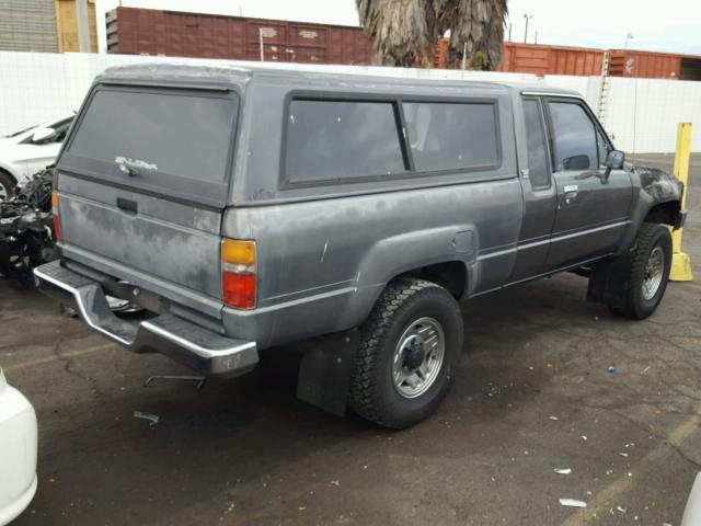 JT4RN67S4G5036659 - 1986 TOYOTA PICKUP XTR GRAY photo 4