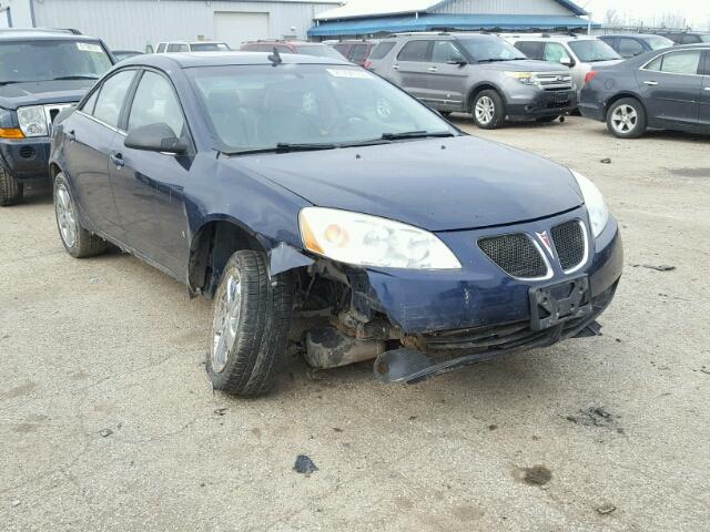 1G2ZH57N284172134 - 2008 PONTIAC G6 GT BLUE photo 1