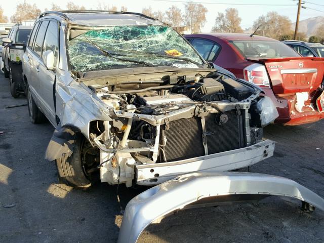 JTEDP21A140020274 - 2004 TOYOTA HIGHLANDER SILVER photo 1