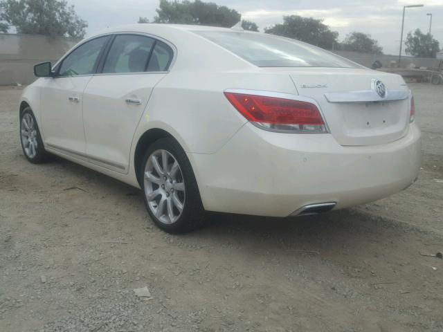 1G4GJ5G34CF206623 - 2012 BUICK LACROSSE T WHITE photo 3