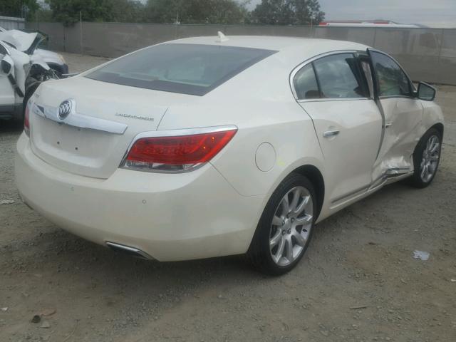 1G4GJ5G34CF206623 - 2012 BUICK LACROSSE T WHITE photo 4
