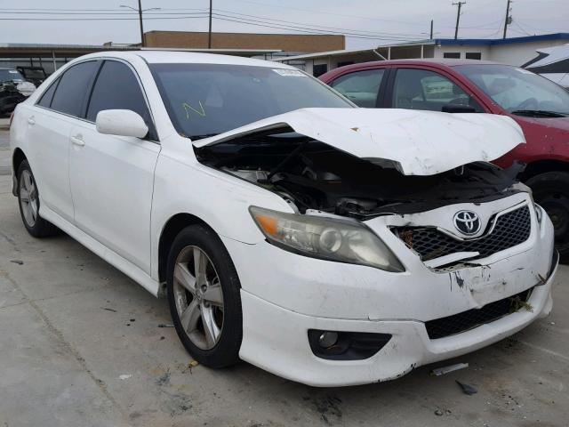 4T1BK3EK5BU611812 - 2011 TOYOTA CAMRY SE WHITE photo 1