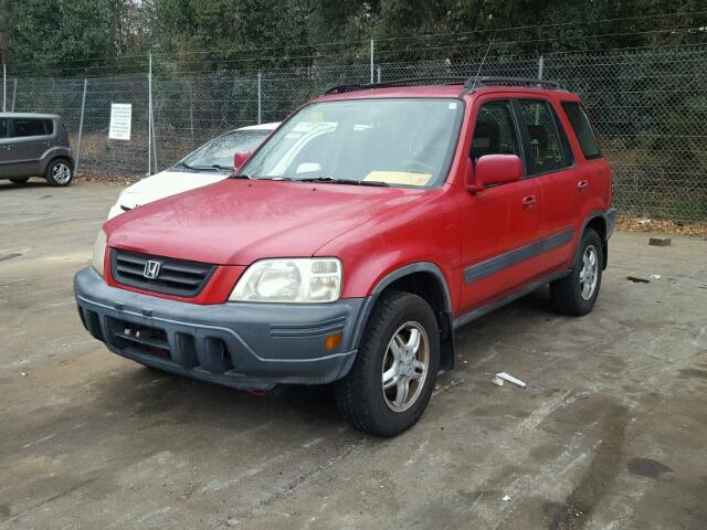 JHLRD18631C012429 - 2001 HONDA CR-V EX RED photo 2