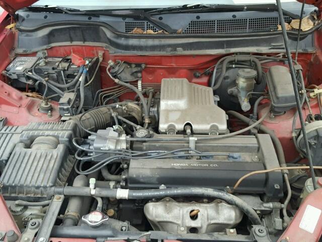 JHLRD18631C012429 - 2001 HONDA CR-V EX RED photo 7