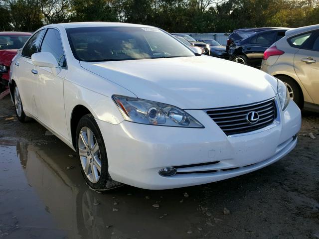 JTHBJ46G392325713 - 2009 LEXUS ES 350 WHITE photo 1