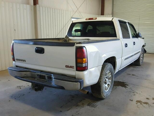 2GTEC13T151336552 - 2005 GMC NEW SIERRA WHITE photo 4