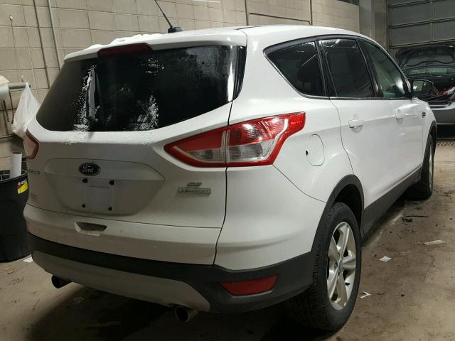 1FMCU0GX2DUB09705 - 2013 FORD ESCAPE SE WHITE photo 4