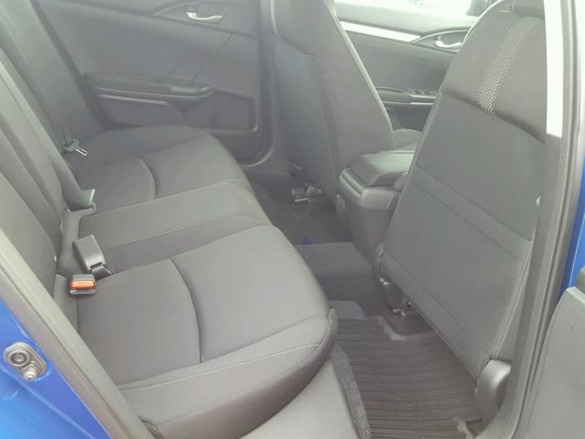 19XFC2F70HE078749 - 2017 HONDA CIVIC EX ლურჯი ფოტო 6