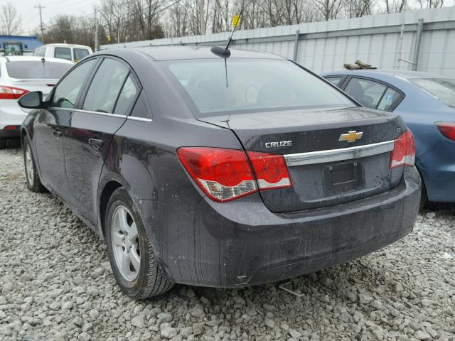 1G1PC5SB7F7287380 - 2015 CHEVROLET CRUZE LT GRAY photo 3