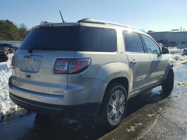 1GKKVSKD7HJ176219 - 2017 GMC ACADIA LIM SILVER photo 4