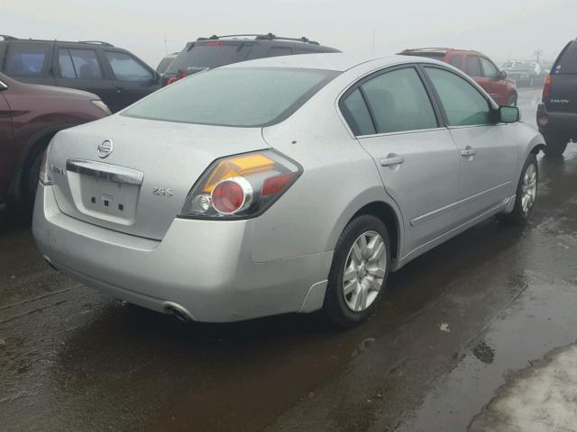 1N4AL2AP6AN487878 - 2010 NISSAN ALTIMA BAS SILVER photo 4