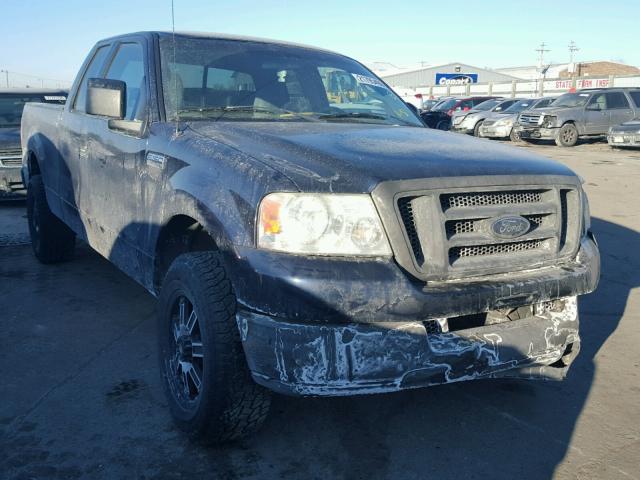 1FTRX12W94NC49514 - 2004 FORD F150 BLUE photo 1