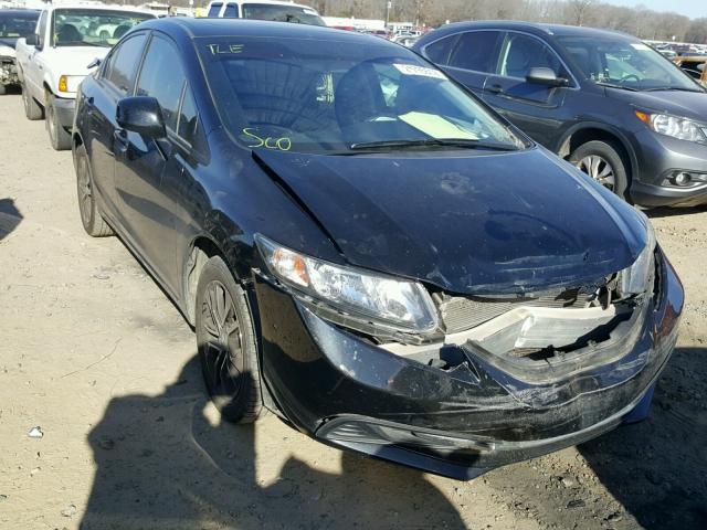 19XFB2F81DE033387 - 2013 HONDA CIVIC EX შავი ფოტო 1