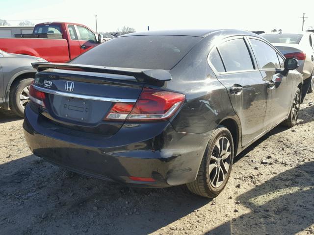 19XFB2F81DE033387 - 2013 HONDA CIVIC EX შავი ფოტო 4