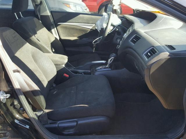 19XFB2F81DE033387 - 2013 HONDA CIVIC EX შავი ფოტო 5