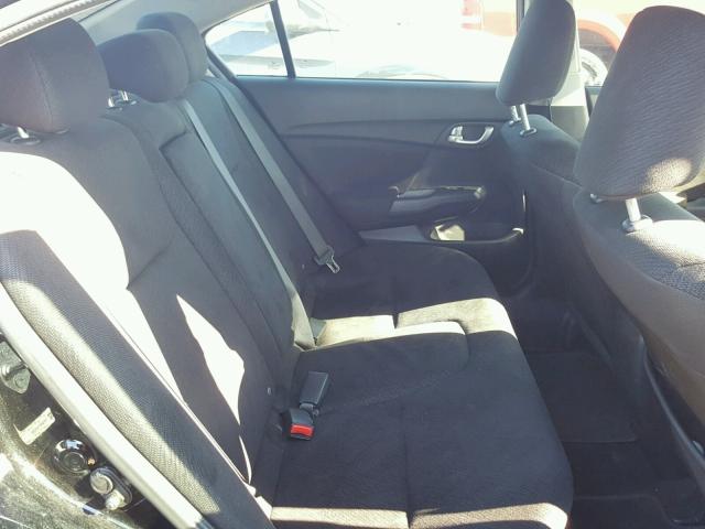 19XFB2F81DE033387 - 2013 HONDA CIVIC EX შავი ფოტო 6