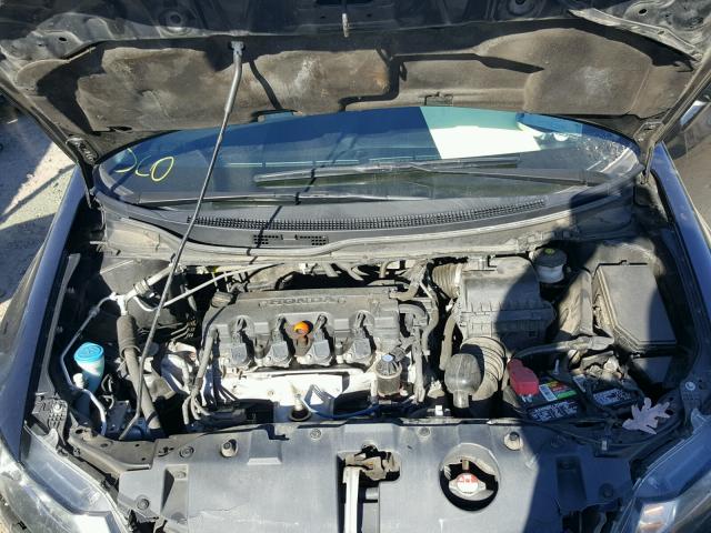19XFB2F81DE033387 - 2013 HONDA CIVIC EX შავი ფოტო 7