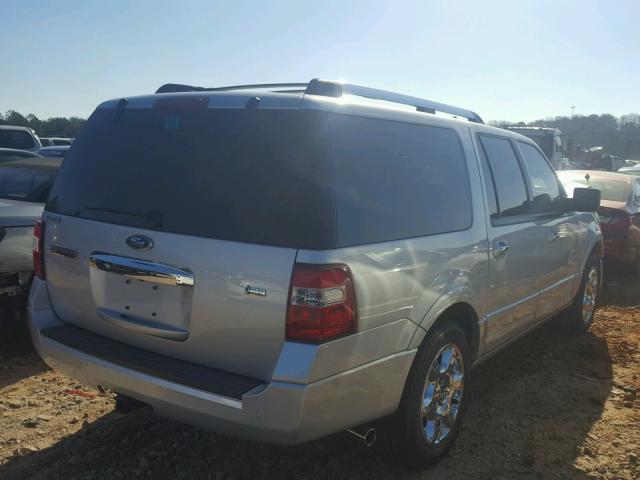 1FMJK1K59DEF19307 - 2013 FORD EXPEDITION SILVER photo 4