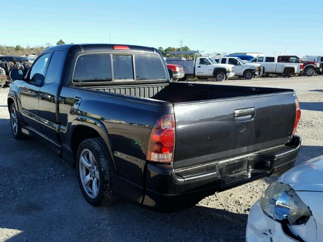 5TETU22N95Z037397 - 2005 TOYOTA TACOMA X-R BLACK photo 3