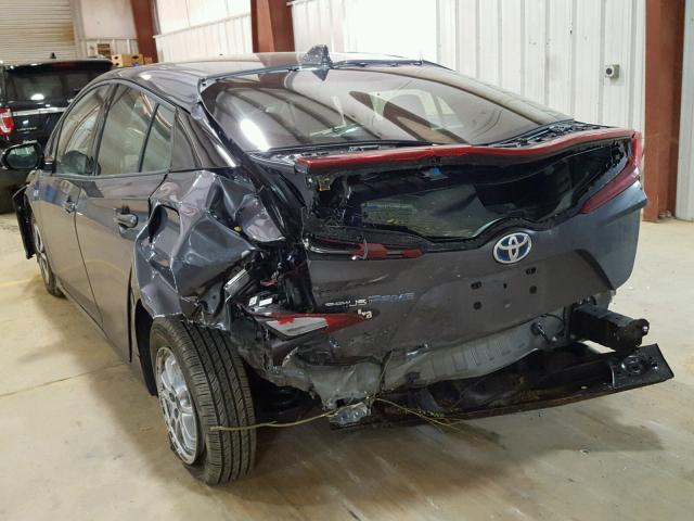 JTDKARFP8H3024863 - 2017 TOYOTA PRIUS PRIM გრაფიტი ფოტო 3