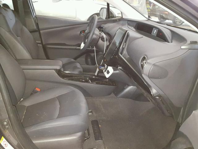 JTDKARFP8H3024863 - 2017 TOYOTA PRIUS PRIM გრაფიტი ფოტო 5