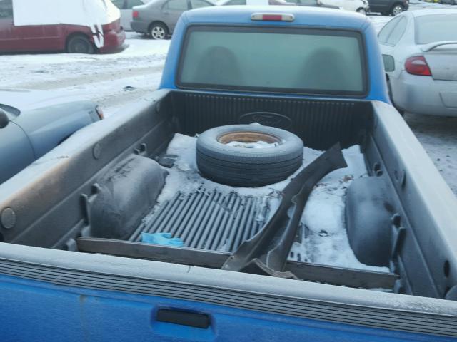 1FTYR10V0YPA32847 - 2000 FORD RANGER BLUE photo 6