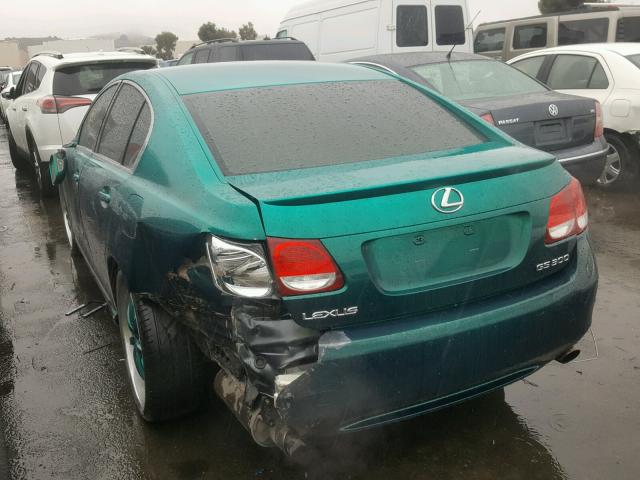 JTHBH96S565016784 - 2006 LEXUS GS GENERAT GREEN photo 3