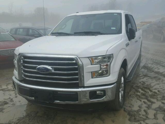 1FTEW1C83GKF16802 - 2016 FORD F150 SUPER WHITE photo 2