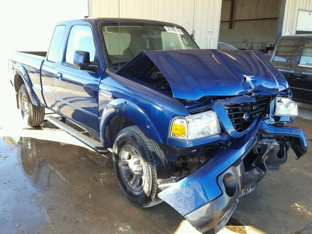 1FTYR44E39PA54967 - 2009 FORD RANGER SUP BLUE photo 1