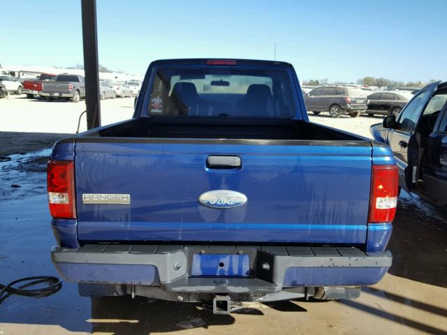 1FTYR44E39PA54967 - 2009 FORD RANGER SUP BLUE photo 9