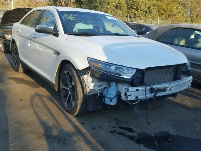 1FAHP2F89FG103074 - 2015 FORD TAURUS LIM WHITE photo 1