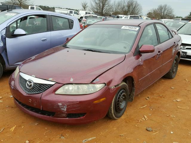 1YVFP80CX35M15150 - 2003 MAZDA 6 I RED photo 2