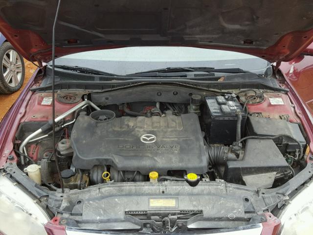 1YVFP80CX35M15150 - 2003 MAZDA 6 I RED photo 7