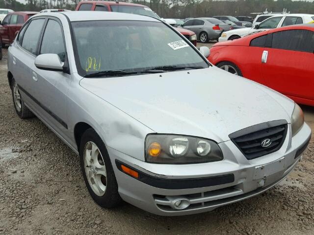 KMHDN56D44U104950 - 2004 HYUNDAI ELANTRA GL GRAY photo 1