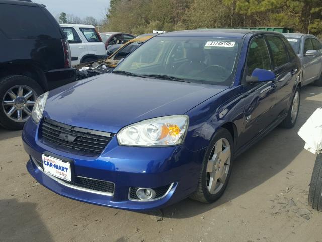 1G1ZW63116F143535 - 2006 CHEVROLET MALIBU MAX BLUE photo 2