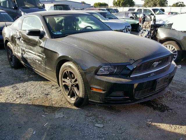 1ZVBP8AM6E5286058 - 2014 FORD MUSTANG BLACK photo 1