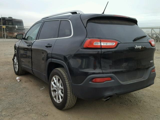 1C4PJLCB7EW172041 - 2014 JEEP CHEROKEE L BLACK photo 3