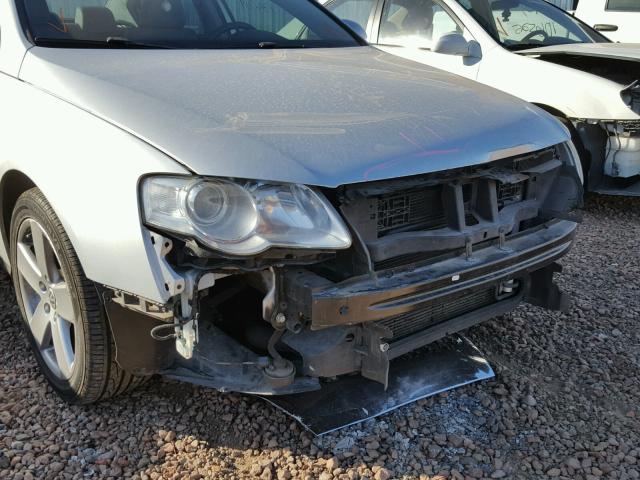 WVWJK73C89P047682 - 2009 VOLKSWAGEN PASSAT TUR SILVER photo 9