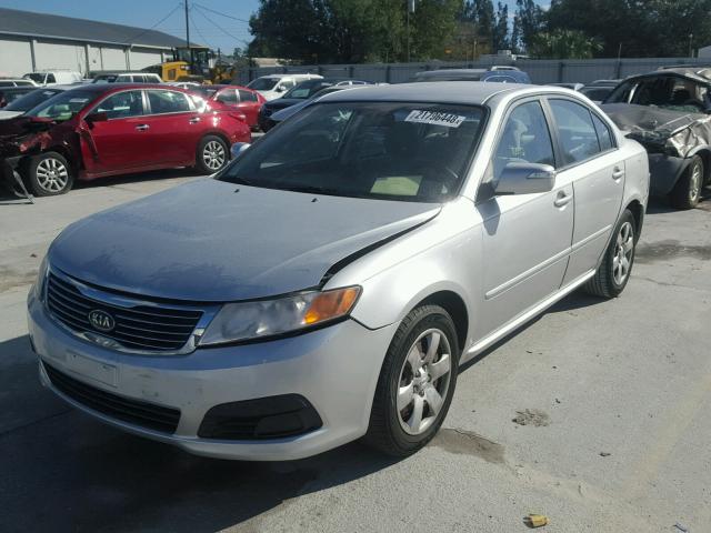 KNAGE228295356509 - 2009 KIA OPTIMA LX SILVER photo 2