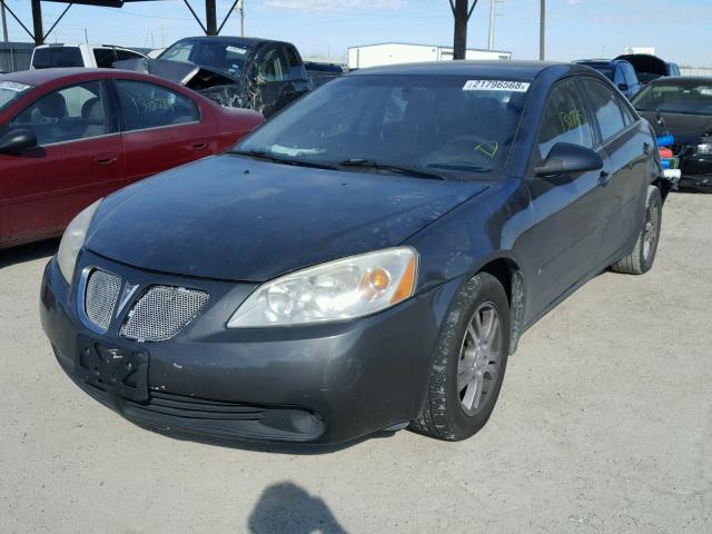 1G2ZG558264135467 - 2006 PONTIAC G6 SE1 CHARCOAL photo 2