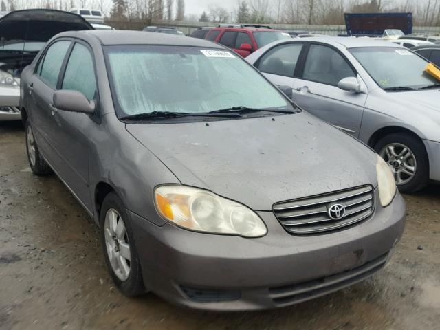 1NXBR32E24Z232439 - 2004 TOYOTA COROLLA CE GRAY photo 1