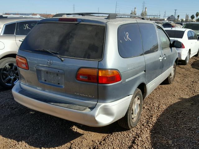 4T3ZF13C9XU155380 - 1999 TOYOTA SIENNA LE GRAY photo 4