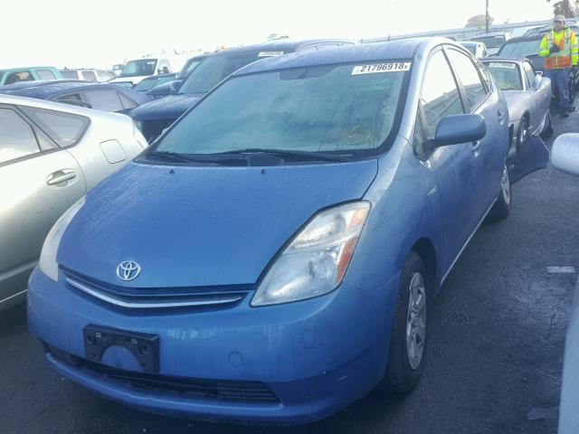 JTDKB20U077674619 - 2007 TOYOTA PRIUS BLUE photo 2