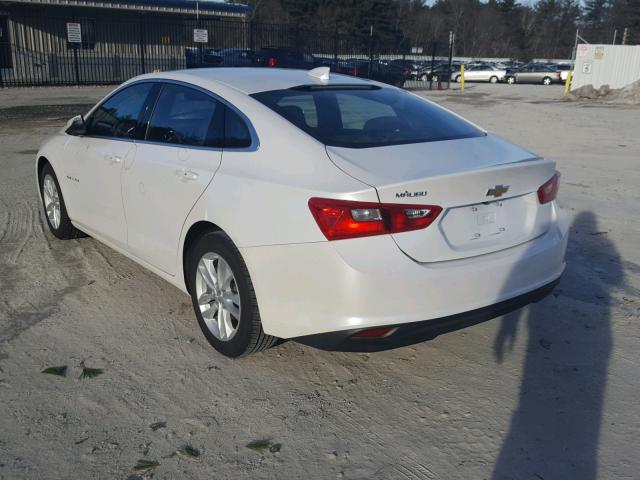 1G1ZE5ST3GF336979 - 2016 CHEVROLET MALIBU LT WHITE photo 3