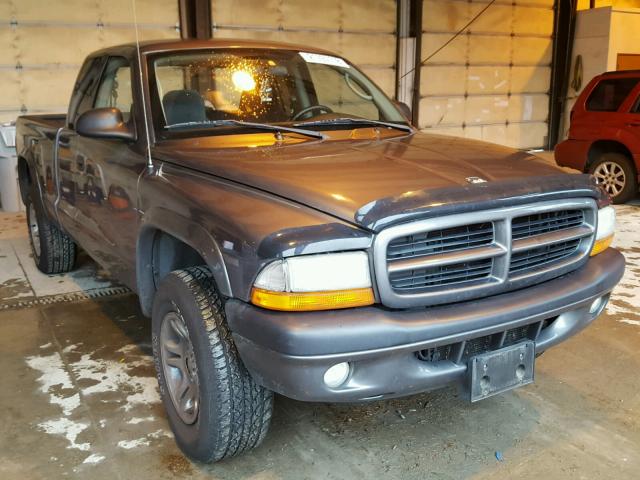 1D7HG32N63S120327 - 2003 DODGE DAKOTA SPO GRAY photo 1