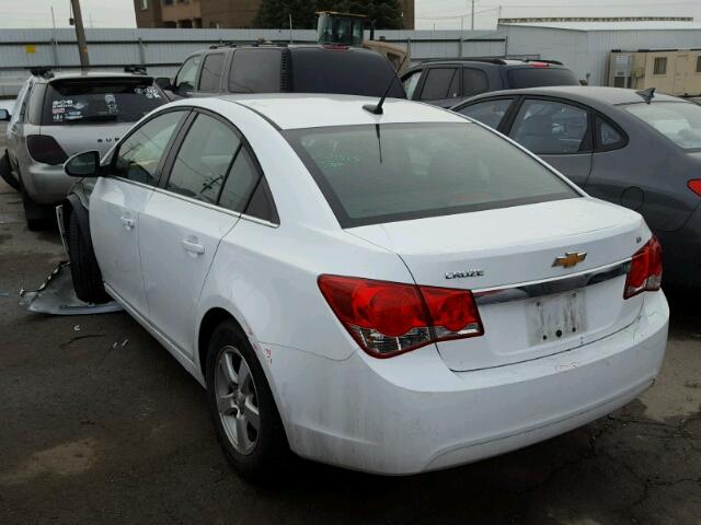 1G1PC5SB5E7113130 - 2014 CHEVROLET CRUZE LT WHITE photo 3