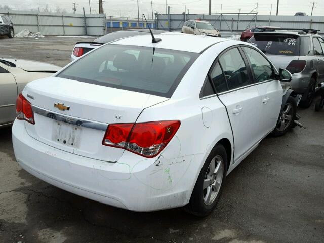 1G1PC5SB5E7113130 - 2014 CHEVROLET CRUZE LT WHITE photo 4